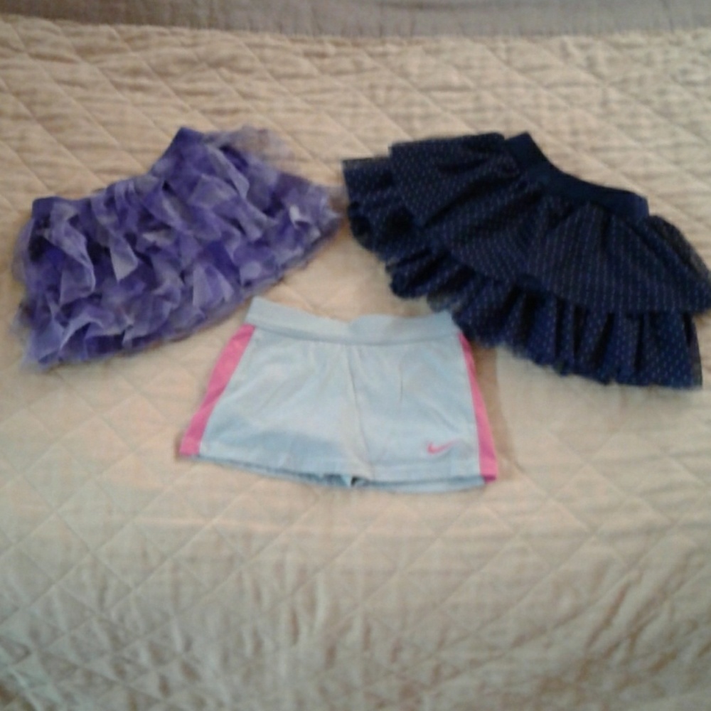 Set of 3 kids skirts